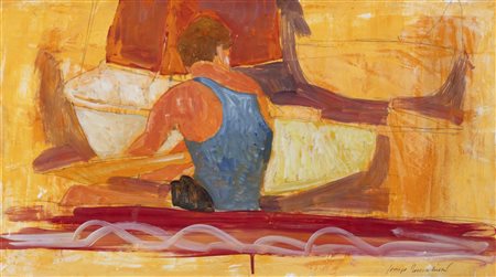 Lorenzo Tornabuoni (Roma 1934-2004)  - Vogatore, 1990