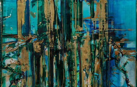 Roberto Donatelli (Pescara 1953)  - Equation with Baroque gold, 2016