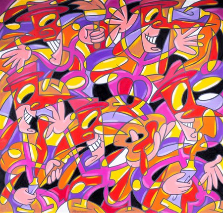 Pablo Echaurren (Roma 1951)  - Artisti micatristi, 1996