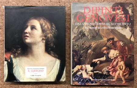 PITTURA ANTICA (GUERCINO, PITTURA GENOVESE) - Lotto unico di 2 cataloghi