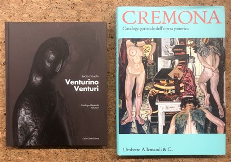 ARTE ITALIANA DEL XX SECOLO (CREMONA, VENTURI) - Lotto unico di 2 cataloghi