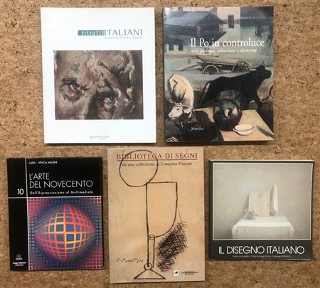 COLLETTIVE DI ARTE DEL DOPOGUERRA - Lotto unico di 5 cataloghi
