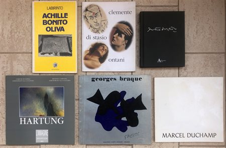 ARTE INTERNAZIONALE DEL XX SECOLO - Lotto unico di 6 cataloghi: