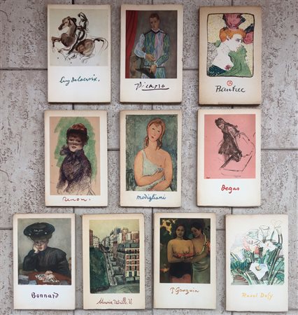 BIBLIOTHEQUE ALDINE DES ARTS - Lotto unico di 13 cataloghi della collana