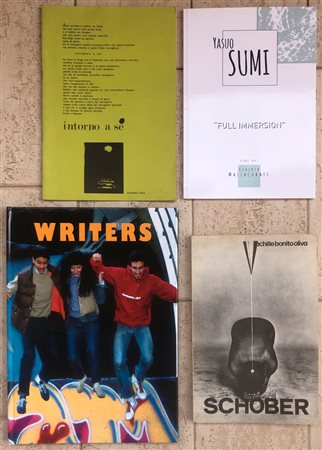 POESIA VISIVA (CARREGA, OBERTO E COLLETTIVE) - Lotto unico di 5 cataloghi