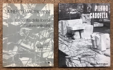 SCULTORI ITALIANI (MASTROIANNI E CASCELLA) - Lotto unico di 2 cataloghi