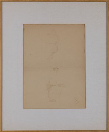 Lucio Fontana (1899-1968), Studi per parete spaziale, 1958
