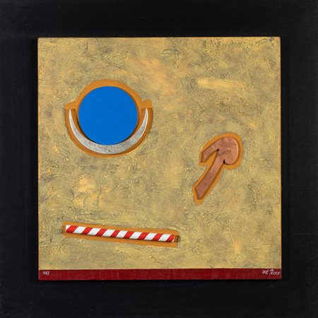 Lucio Del Pezzo (1933-2020), Terrestre, 1987