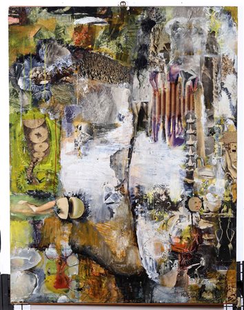 Frank Hodgkinson (1919-2001), A garden of Delight, 1965