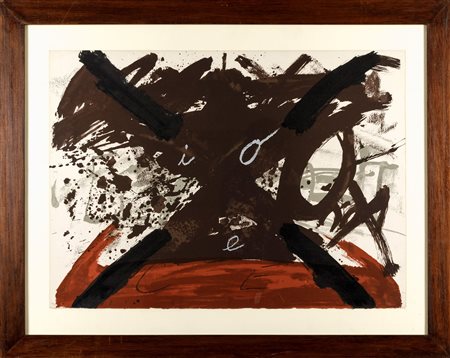 Antoni Tapies (1923-2012), Senza titolo, 1980