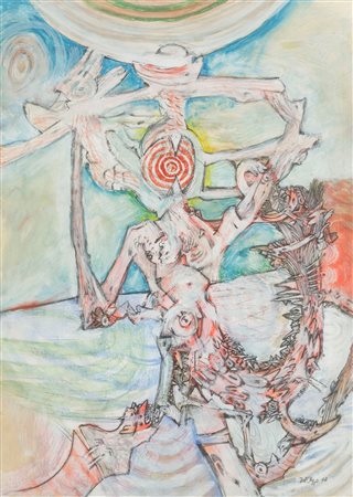 Lucio Del Pezzo (1933-2020), Senza titolo, 1962