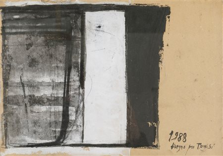 Piero Pizzi Cannella (1955), Disegno per Tunisi, 1988