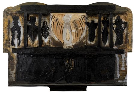 Bruno Ceccobelli (1952), La Giostra del Gallo, 1987