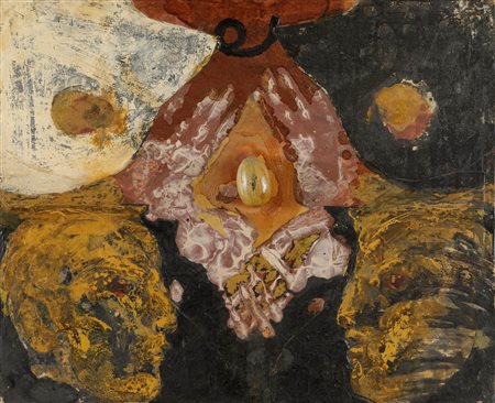 Bruno Ceccobelli (1952), Evangelisti, 1989