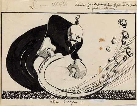 Mario Sironi (1885-1961), Lenin, convalescente, riprenderà, 1923