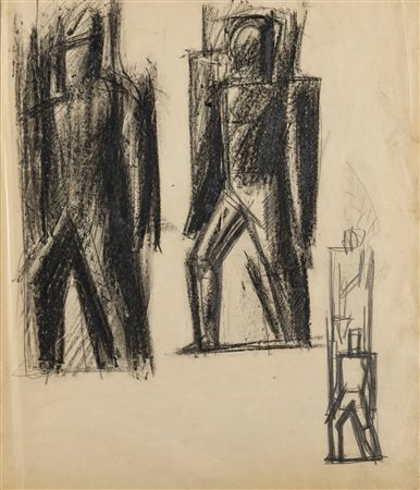Mario Sironi (1885-1961), Studio di figure per il balcone del Palazzo del Popolo d’Italia, 1939 ca.