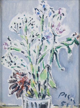 Filippo De Pisis (1896-1956), Vaso di fiori, 1951