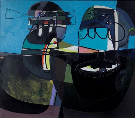 Gianni Dova (1925-1991), Senza titolo, 1953-1954 