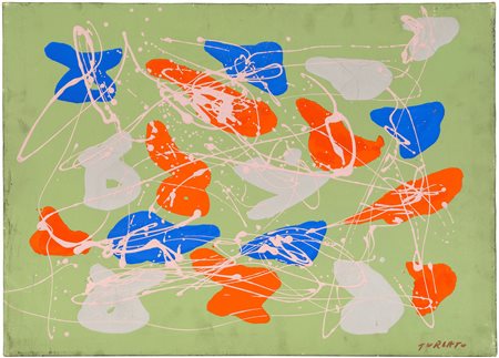 Giulio Turcato (1912-1995), Forme con itinerari, 1971