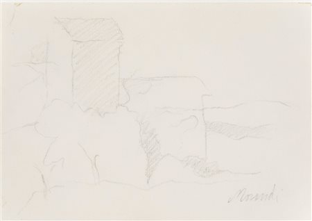 Giorgio Morandi (1890-1964), Paesaggio, s.d. 1960