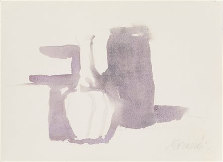 Giorgio Morandi (1890-1964), Natura morta, s.d. 1960