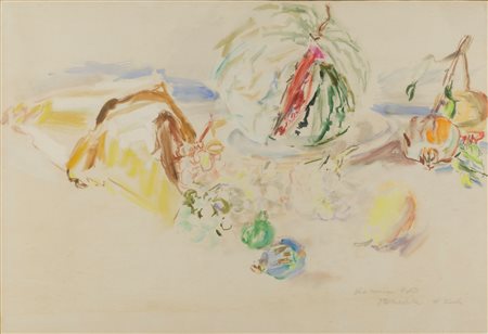 Oscar Kokoschka (1886-1980), Frutta, 1948