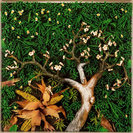 Piero Gilardi (1942), Albero fiorito, 1989