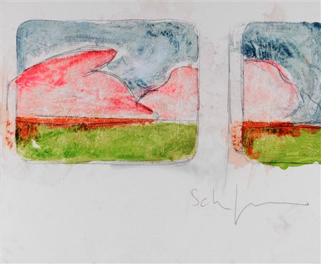 Mario Schifano (1934-1998), Senza titolo, produzione seriale, prima metà anni ‘70