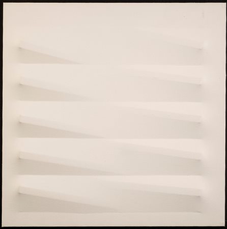 Agostino Bonalumi (1935-2013), Bianco, senza data - fine anni '70