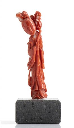 Scultura in corallo Cerasuolo