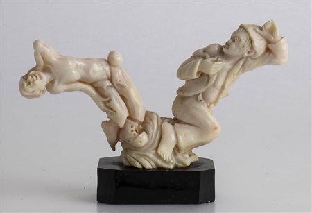 Scultura in corallo Bokè - Torre del Greco, inizio XX secolo