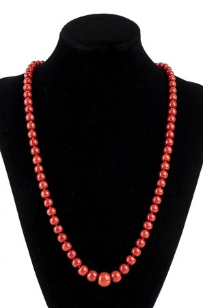 Collana in corallo Mediterraneo