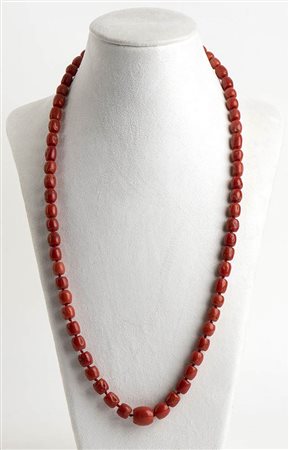 Collana in corallo Mediterraneo