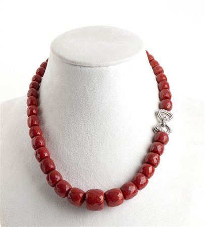 Collana in corallo Mediterraneo