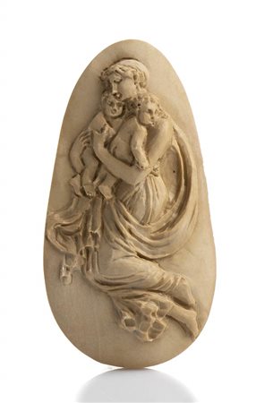 Incisione ad altorilievo su pietra lavica - Manifattura Guarracino, Torre del Greco  