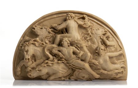 Incisione ad altorilievo su pietra lavica - Manifattura Guarracino, Torre del Greco     