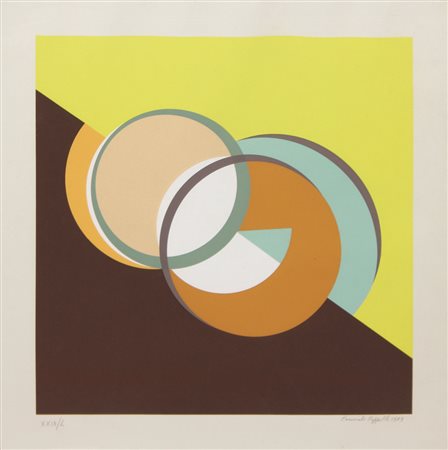 Cappello Carmelo Senza titolo, 1979 litografia su carta cm 49x49 es. XXIX/L,...