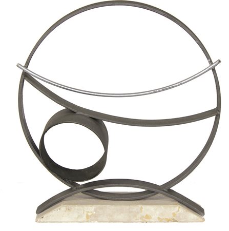 Del Donno Antonio Senza titolo, 1968 scultura in ferro h cm 37 firmata sotto...