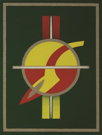 Tardia Enzo Modulare I, 2012 olio su tela cm 40x30 firmato, intitolato e...