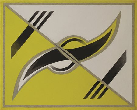 Tardia Enzo Modulare n. 8, 2006 olio su tela cm 40x50 firmato datato e...