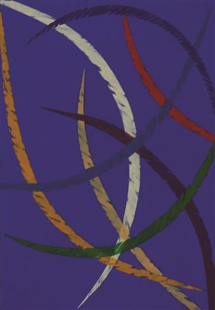 Dorazio Piero Gamma G, 1996 Olio su tela cm. 30x20 firmato, datato e...