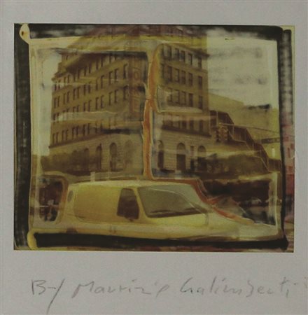 Galimberti Maurizio Senza titolo, 2012 Polaroid originale singola manipolata...