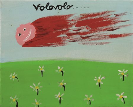 Laboratorio Saccardi Volovolo (una giornata felice), 2005 acrilico su tela cm...