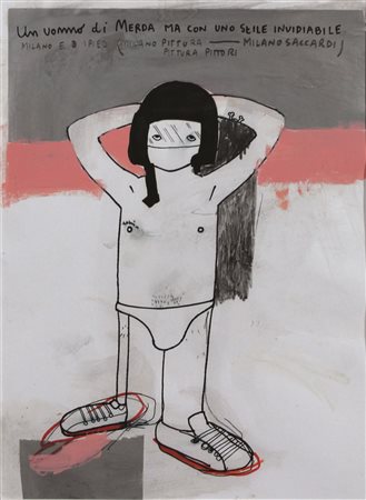 Laboratorio Saccardi Senza titolo, 2005 Tecnica mista su carta cm 28,5x20...