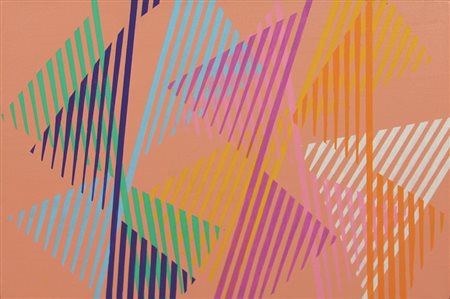 Dorazio Piero Calumet III, 2002 olio su tela cm 40x60 firmato, intitolato e...