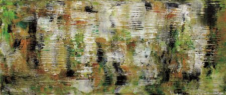 Ciabattini Paolo Rifrazioni, 2012 acrilico su tela cm. 50x100 firmato...