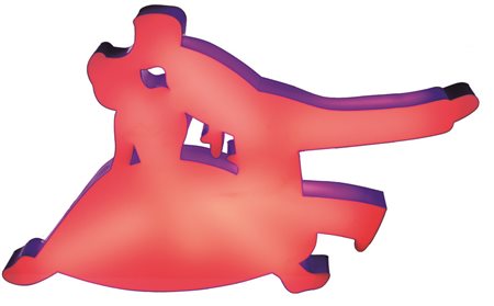 Lodola Marco Monolite N.25, 2010 scatola luminosa cm 93x144x18 firmato,...