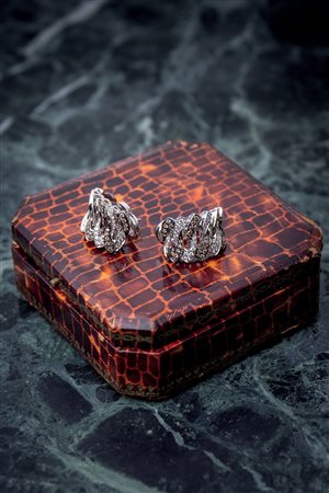 Orecchini in oro 18 Kt con diamanti