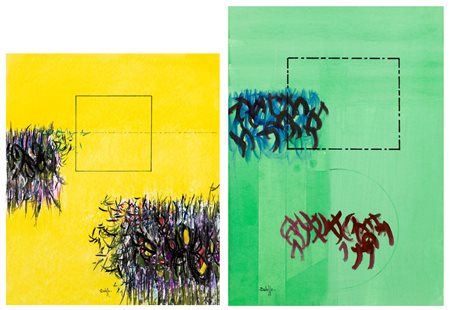 FRANCO DALEFFE (1933-2014) - Lotto unico di 2 opere