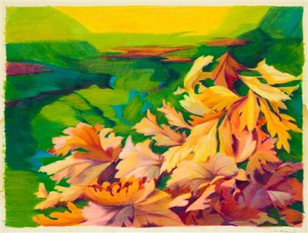 LIVIO CAZZANIGA (1925) - Senza Titolo